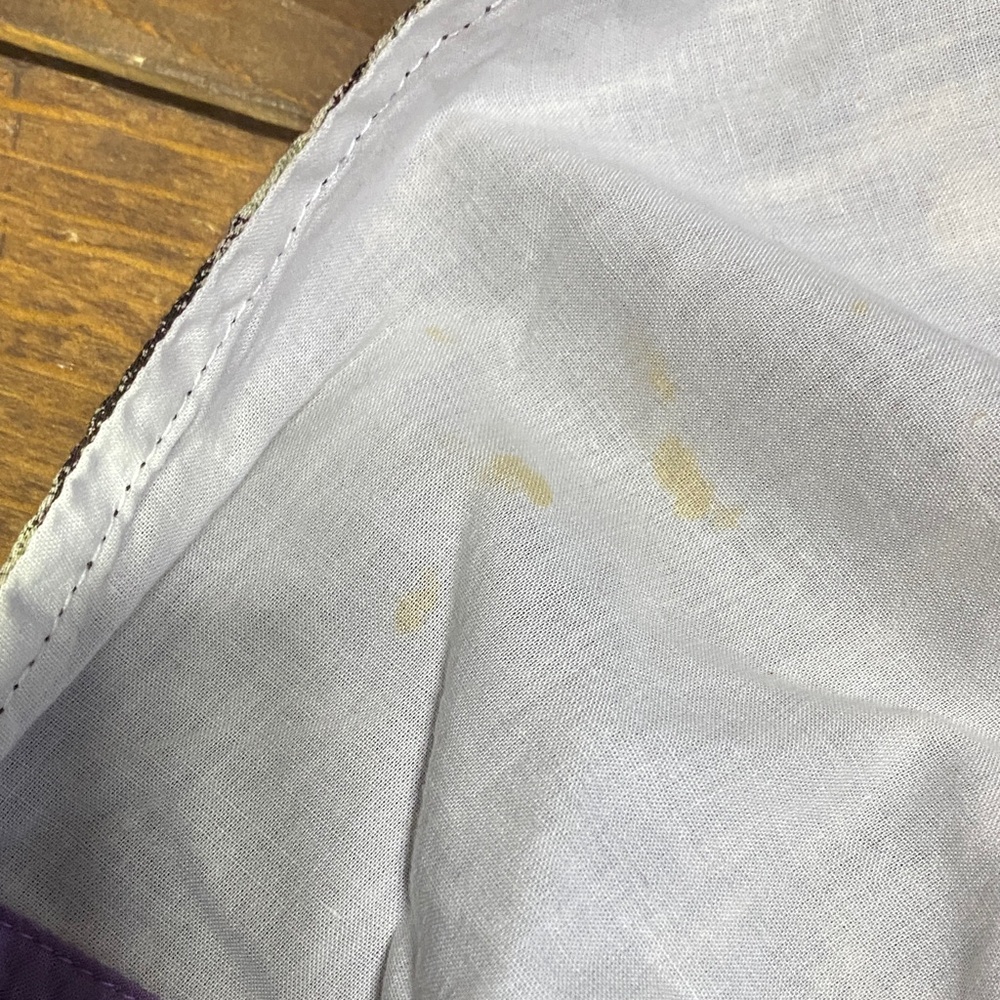 Hurley Strappy Top with Purple and Brown Accents - Juniors Size Large - Picture 8 of 11